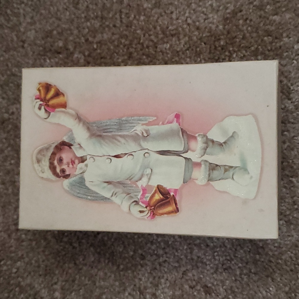 Decorative angel box